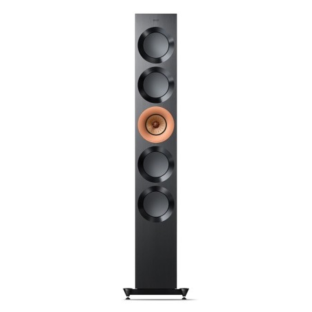 KEF Reference 5 Meta High-Gloss Black/Copper - Coppia diffusori High End da pavimento