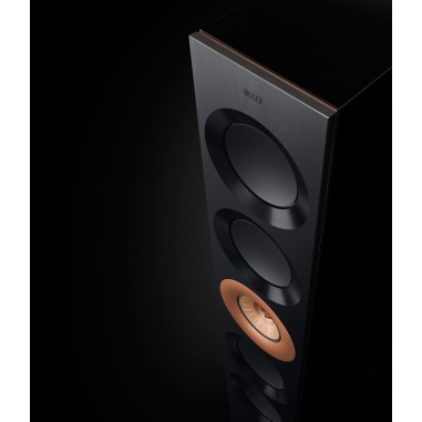 KEF Reference 5 Meta High-Gloss Black/Copper - Coppia diffusori High End da pavimento