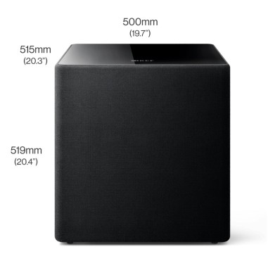 copy of KEF Kube 12b - Subwoofer attivo woofer 30 cm