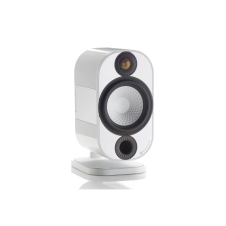 Monitor audio apex 10 metallic pearl white (pair) - acoustic stand speaker