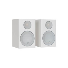 Pair of audio monitors new radius 90 white gloss