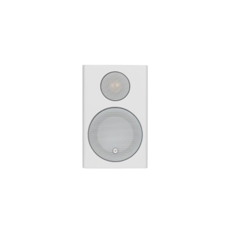 Pair of audio monitors new radius 90 white gloss