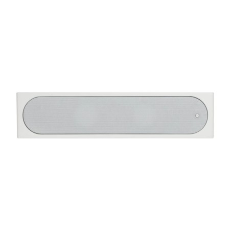 Pair of audio monitors new radius 225 lcr white gloss