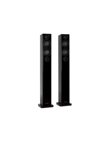 Pair of audio monitors new radius 270 black gloss
