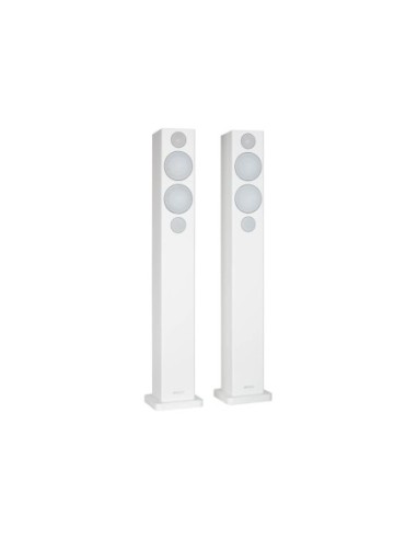 Pair of audio monitors new radius 270 satin white