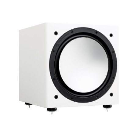 Monitor audio silver w-12 6g satin white - subwoofer attivo