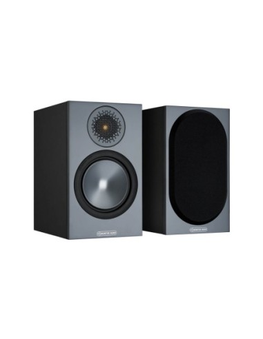Monitor audio bronze 50 6g black - coppia diffusori da supporto bass reflex a 2 vie
