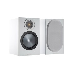 Monitor audio bronze 50 6g white - coppia diffusori da supporto bass reflex a 2 vie