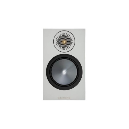 Monitor audio bronze 50 6g white - coppia diffusori da supporto bass reflex a 2 vie