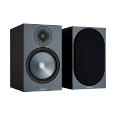 Monitor audio bronze 100 6g black - coppia diffusori da supporto bass reflex a 2 vie