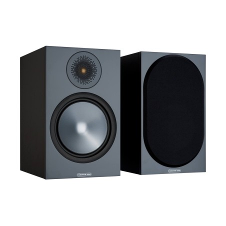 Monitor audio bronze 100 6g black - coppia diffusori da supporto bass reflex a 2 vie