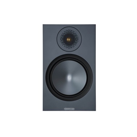 Monitor audio bronze 100 6g black - coppia diffusori da supporto bass reflex a 2 vie