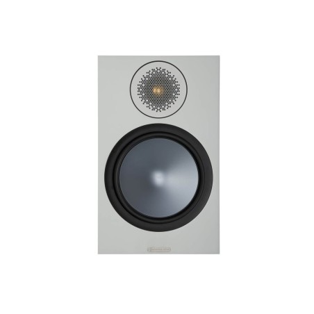 Monitor audio bronze 100 6g white - coppia diffusori da supporto bass reflex a 2 vie