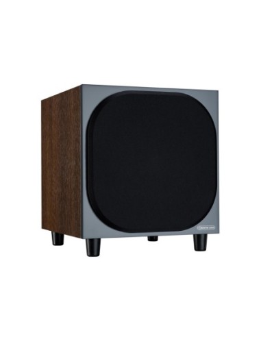 Monitor audio bronze w10 6g walnut - subwoofer attivo