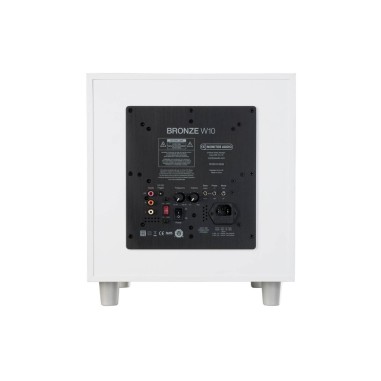 Monitor audio bronze w10 6g white - subwoofer attivo