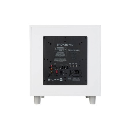 Monitor audio bronze w10 6g white - subwoofer attivo