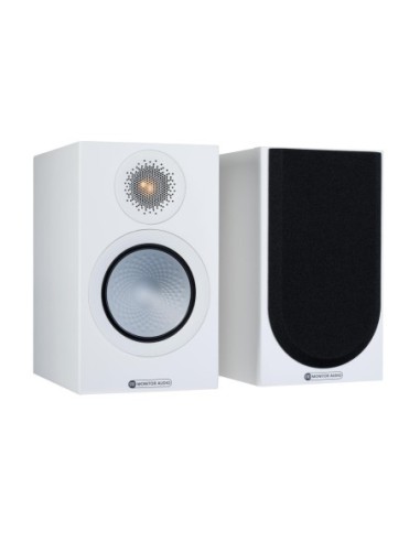 MONITOR AUDIO SILVER 50 7G SATIN WHITE - COPPIA DIFFUSORI DA SUPPORTO
