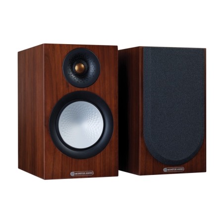 MONITOR AUDIO SILVER 50 7G NATURAL WALNUT - COPPIA DIFFUSORI DA SUPPORTO