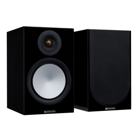 MONITOR AUDIO SILVER 100 7G HIGH GLOSS BLACK - COPPIA DIFFUSORI DA SUPPORTO