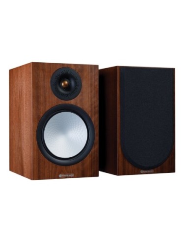 MONITOR AUDIO SILVER 100 7G NATURAL WALNUT - COPPIA DIFFUSORI DA SUPPORTO