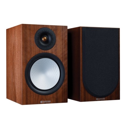 MONITOR AUDIO SILVER 100 7G NATURAL WALNUT - COPPIA DIFFUSORI DA SUPPORTO