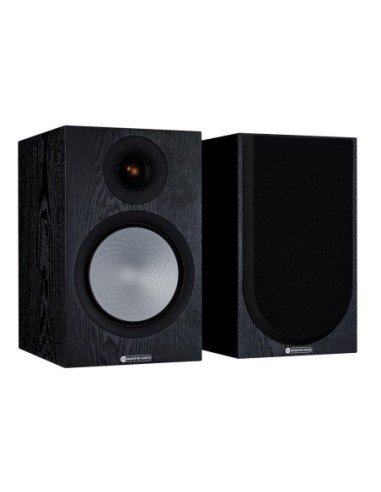 MONITOR AUDIO SILVER 100 7G BLACK OAK - COPPIA DIFFUSORI DA SUPPORTO