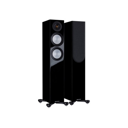 MONITOR AUDIO SILVER 200 7G HIGH GLOSS BLACK - COPPIA DIFFUSORI DA PAVIMENTO