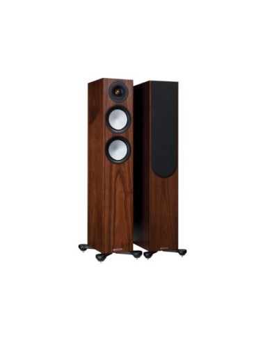 MONITOR AUDIO SILVER 200 7G NATURAL WALNUT - COPPIA DIFFUSORI DA PAVIMENTO