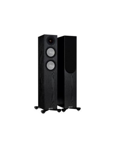 MONITOR AUDIO SILVER 200 7G BLACK OAK - COPPIA DIFFUSORI DA PAVIMENTO