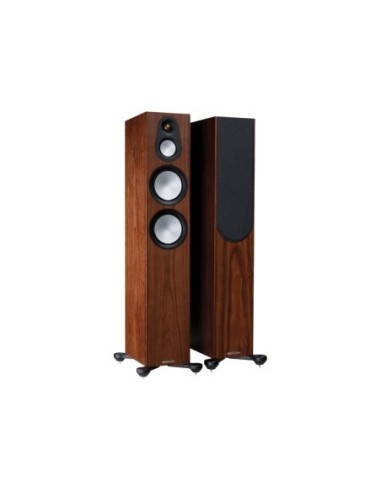 MONITOR AUDIO SILVER 300 7G NATURAL WALNUT - COPPIA DIFFUSORI DA PAVIMENTO