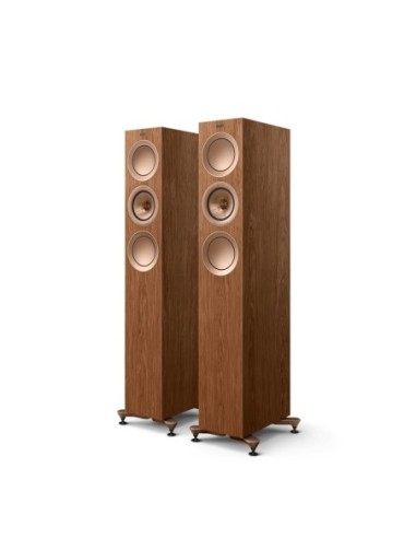 KEF R5 META Walnut - Coppia diffusori da pavimento