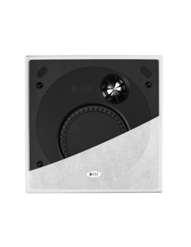 KEF Custom Ci160TS - Diffusore da incasso Quadrato Ultrapiatto da 16 cm