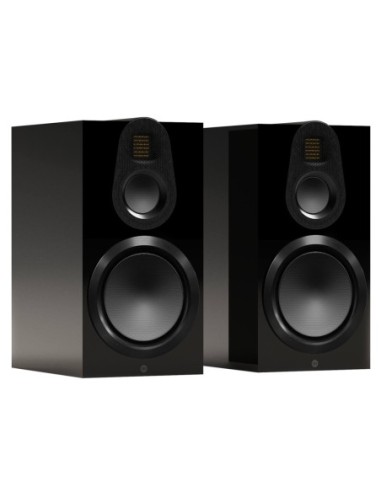 Monitor Audio Gold 100 6G High Gloss Black - Coppia diffusori da scaffale