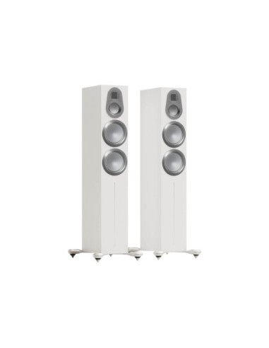 Monitor Audio Gold 300 6G Satin White - Coppia diffusori da pavimento