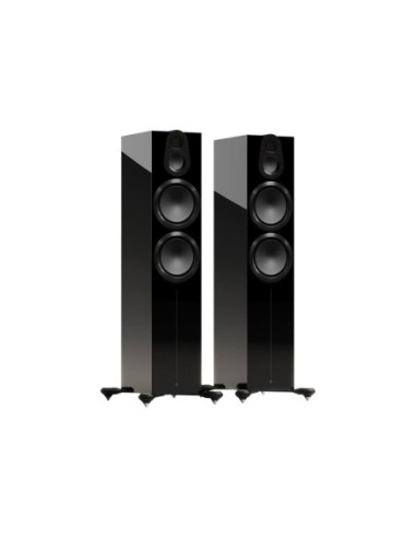 Monitor Audio Gold 500 6G High Gloss Black - Coppia diffusori da pavimento
