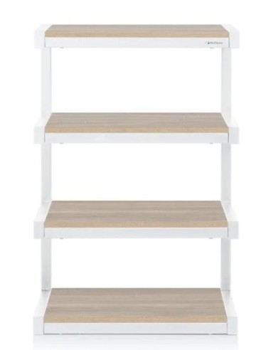 Norstone ESSE HIFI WHITE/OAK - Mobile per elettroniche audio