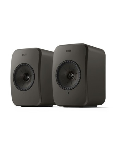 KEF LSX2 LT Graphite Grey - Coppia diffusori HiFi Attivi WiFi HDMI Bluetooth