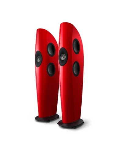 KEF BLADE META - Racing Red / Grey - Coppia diffusori da pavimento