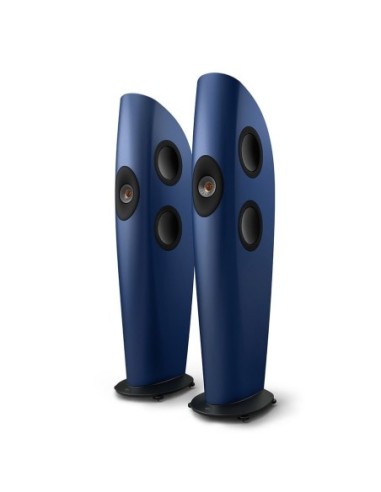 KEF BLADE META Frosted Blue/ Bronze - Coppia diffusori da pavimento