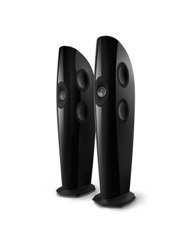 KEF BLADE META Piano Black/ Grey - Coppia diffusori da pavimento
