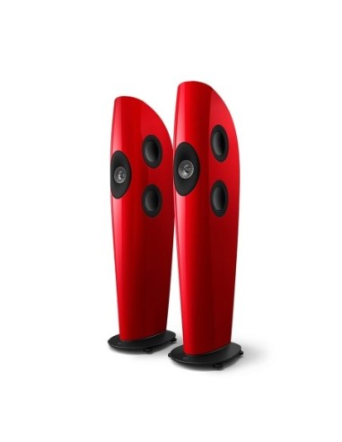 KEF BLADE TWO META Racing Red / Grey - Coppia diffusori da pavimento