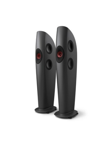 KEF BLADE TWO META Charcoal Grey/ Red - Coppia diffusori da pavimento