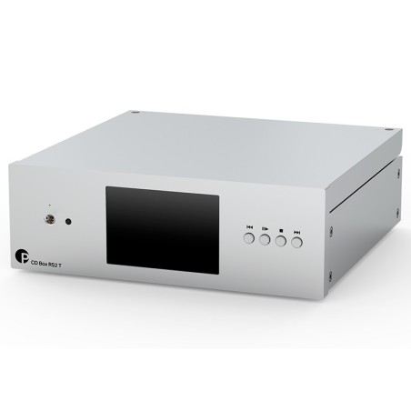Pro-ject cd box rs2 t silver - meccanica di lettura cd high-end