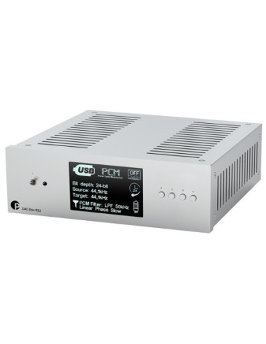Pro-ject dac box rs2 silver - convertitore d/a