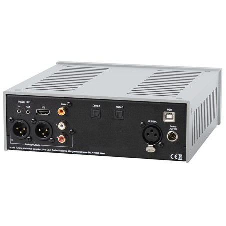 Pro-ject dac box rs2 silver - convertitore d/a