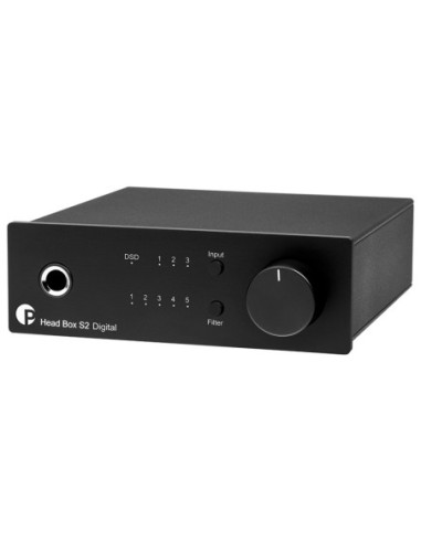 Pro-Ject HEAD BOX S2 DIGITAL Nero - Amplificatore per cuffia