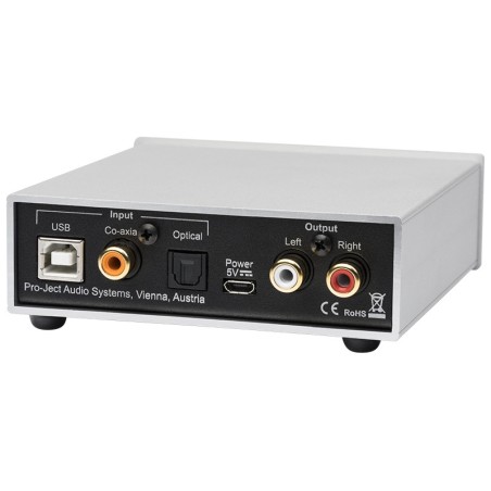 Pro-ject head box s2 digital silver - amplificatore per cuffia digitale