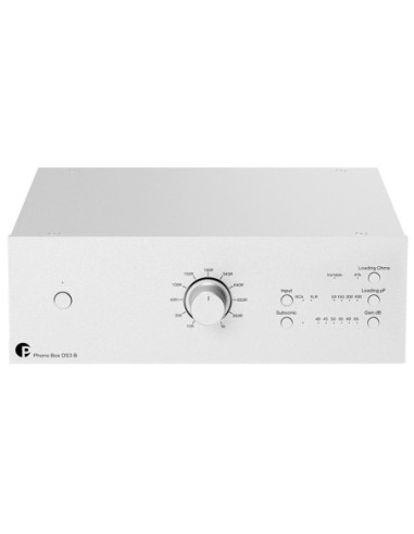 Pro-Ject Phono Box DS3 B Silver - Stadio Phono MM/MC