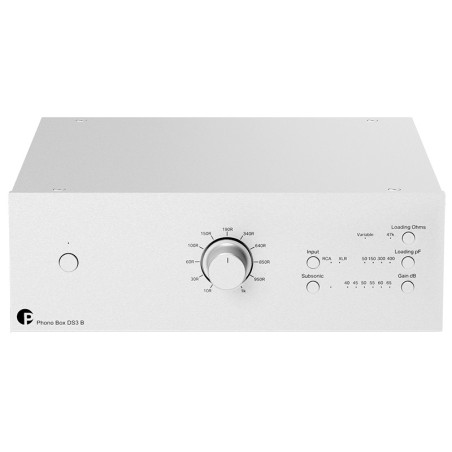 Pro-Ject Phono Box DS3 B Silver - Stadio Phono MM/MC