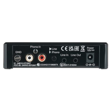 Pro-Ject Phono Box E BT5 Nero - Stadio Phono MM e Streamer Bluetooth